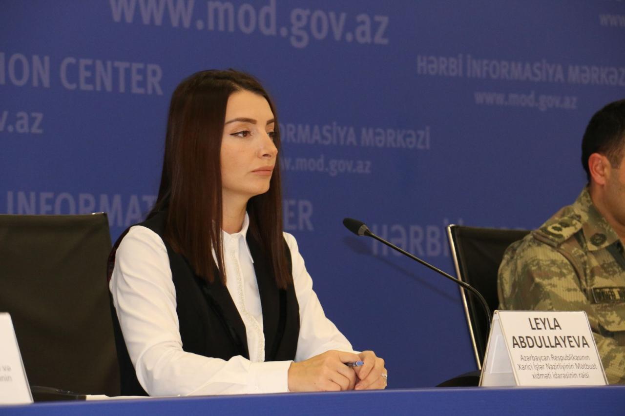 Azerbaijani Foreign Ministry: Armenia's attacks on civilians should be perceived as war crimes against humanity