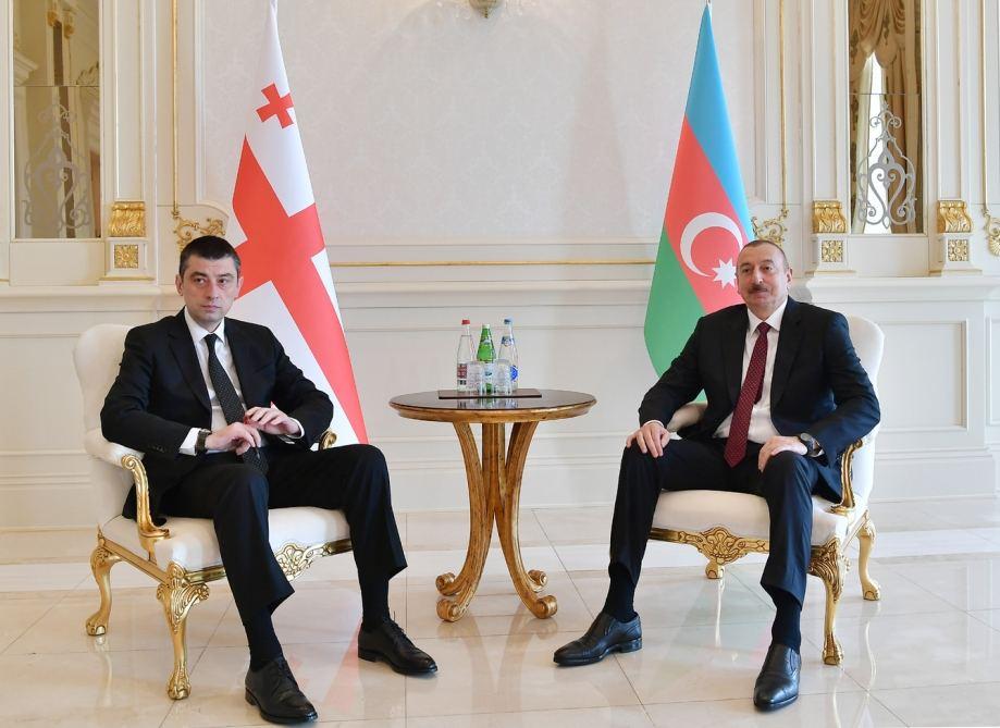 President Ilham Aliyev phones Georgian Prime Minister Giorgi Gakharia