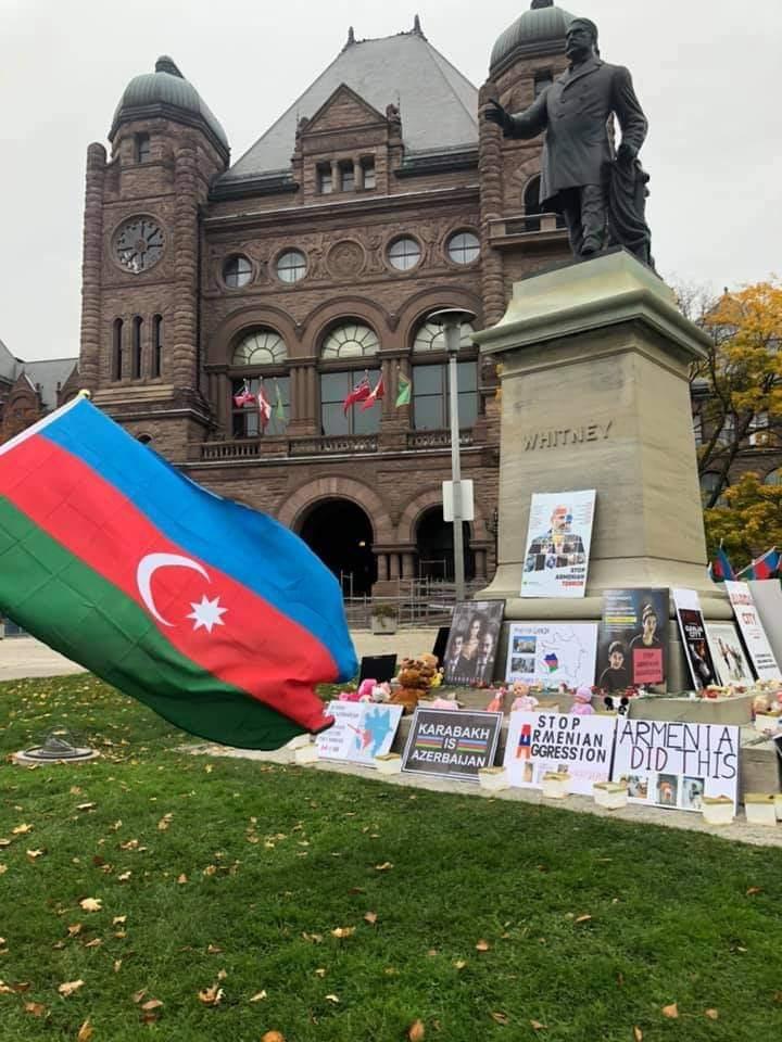 "We All Stand with Azerbaijan!" rally held in Canada [PHOTO] - Gallery Image