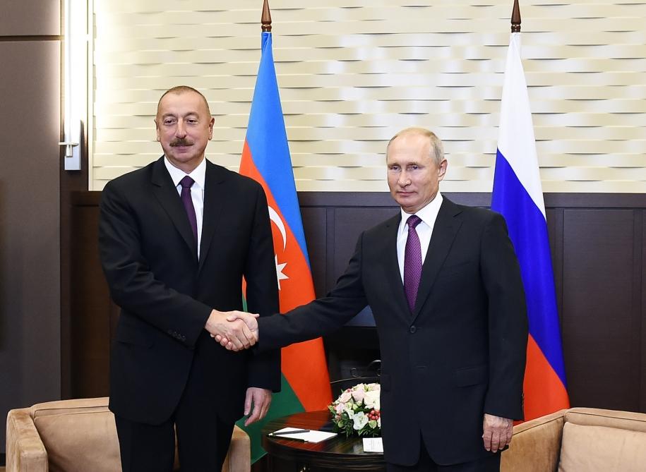 Aliyev, Putin discuss clashes near occupied Nagorno-Karabakh