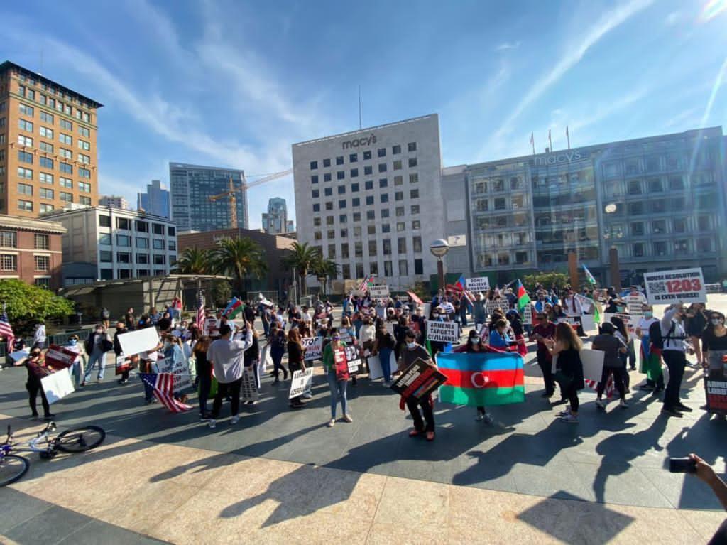 Armenian terror protested in California [PHOTO]