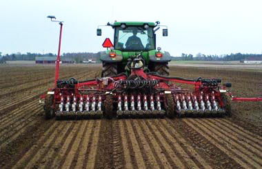 Demonstration of wheat row-sowing held in Azerbaijan