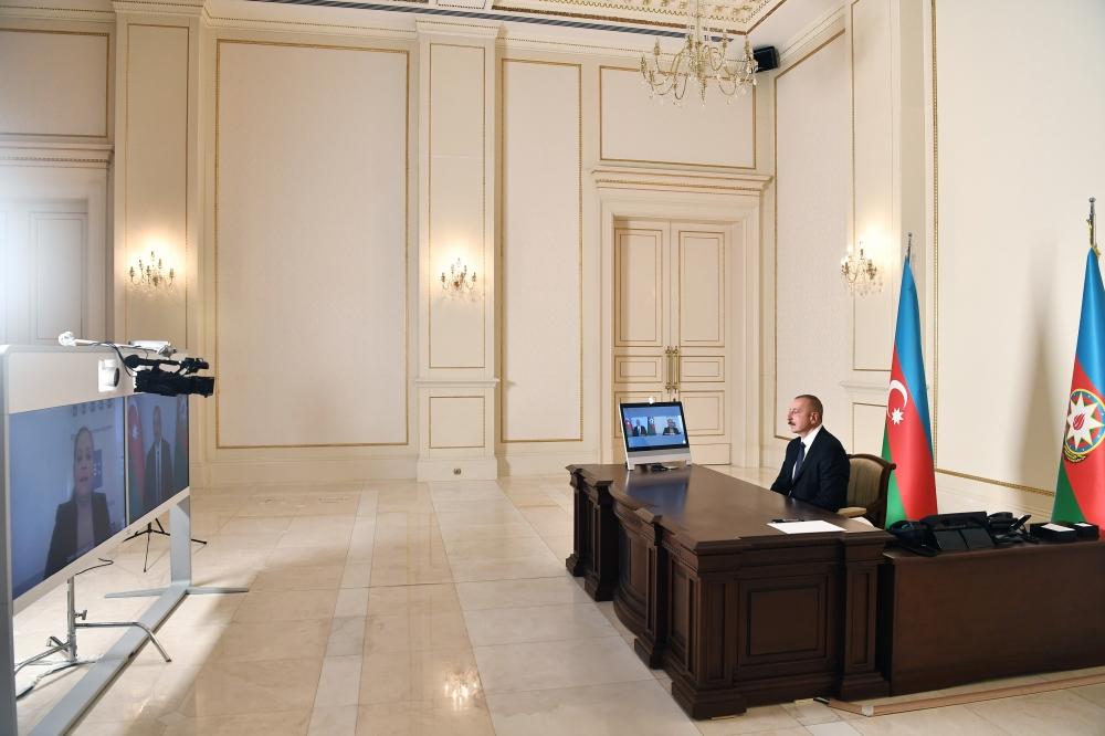 President Aliyev: Armenia needed ceasefire for further attacks against Azerbaijan [UPDATE]