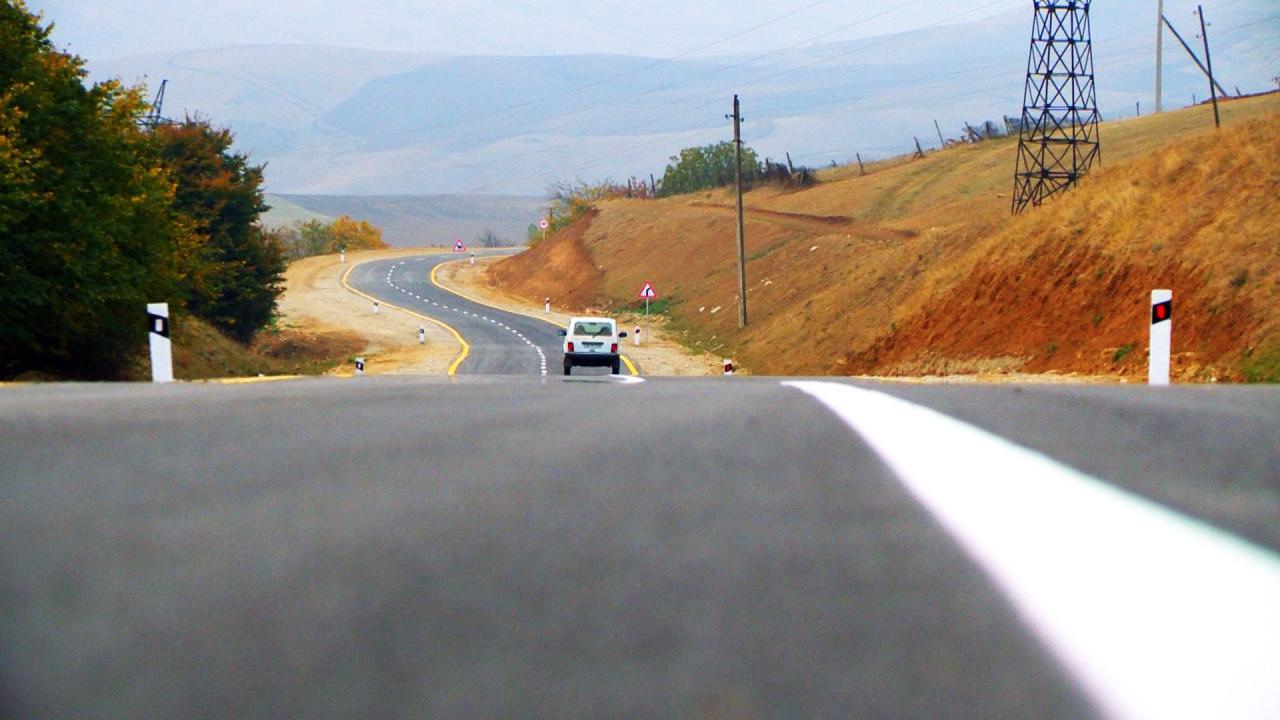 Azerbaijani agency completes road reconstruction in Shamakhi [PHOTO]