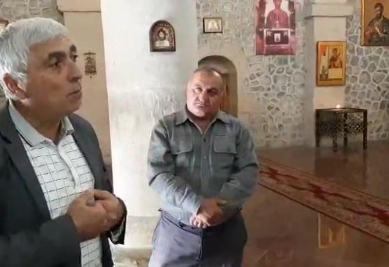Udins praying for liberation of occupied Caucasian Albanian churches in Azerbaijan [VIDEO]