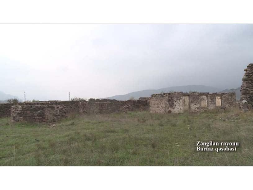 Azerbaijan presents footage of Zangilan's newly liberated Bartaz village [VIDEO]