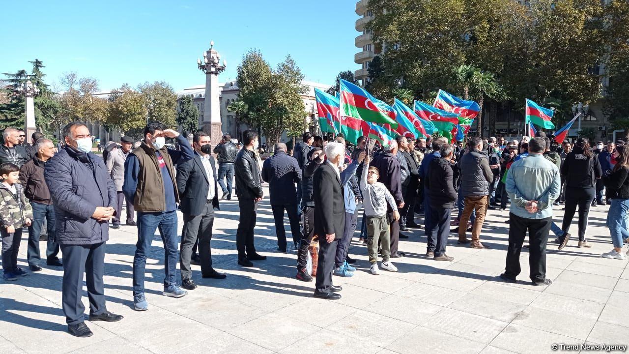 Azerbaijan’s Ganja celebrating liberation of Shusha city from Armenian occupation [PHOTO/VIDEO]