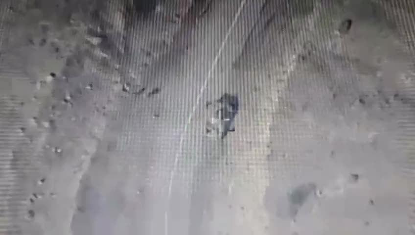 Footage of destruction of Armenian tank on Lachin-Shusha road disseminated [VIDEO]