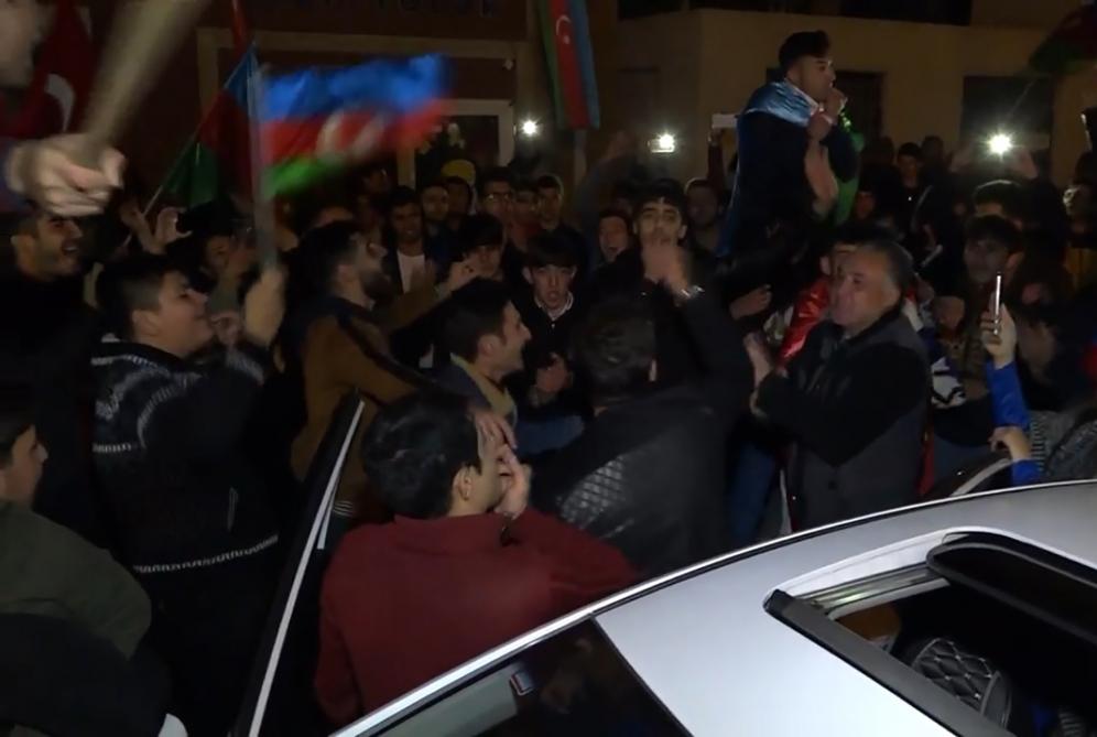 Azerbaijanis rejoice over new Karabakh peace deal