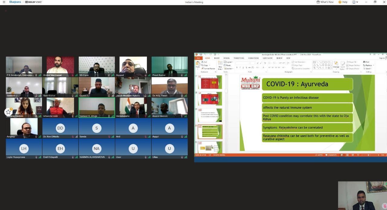 'Ayurveda for COVID-19', webinar organized by Embassy of India on 'Ayurveda Day' [PHOTO]