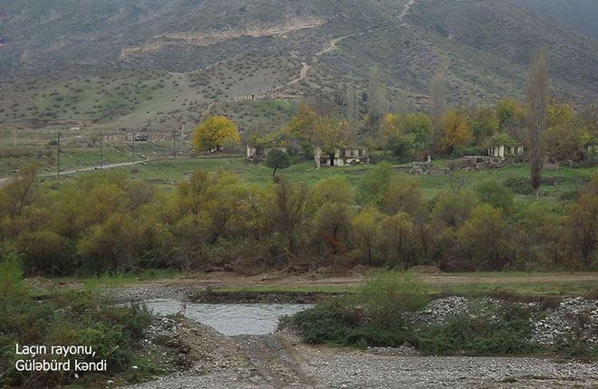 Azerbaijani MoD unveils video of Lachin's Gulebird village liberated from occupation [VIDEO]