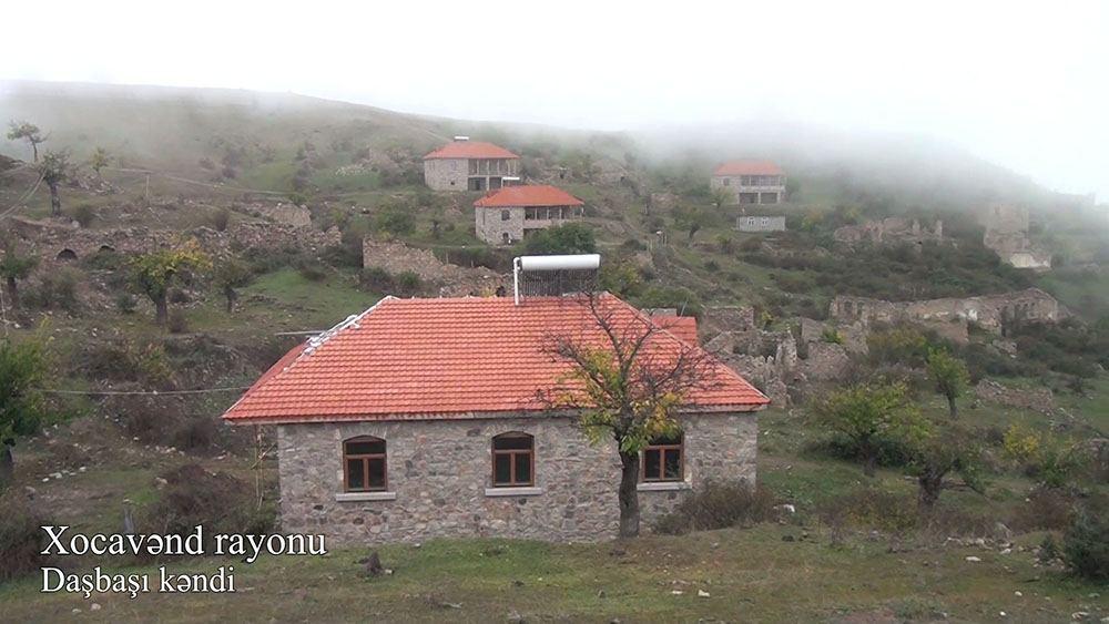 Azerbaijani MoD unveils video of Khojavend's Dashbashi village liberated from occupation