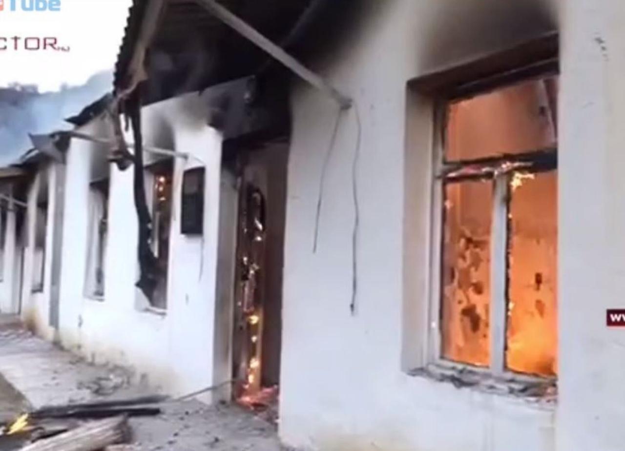 Azerbaijani education minister talks burning of school in Kalbajar by its director [VIDEO]