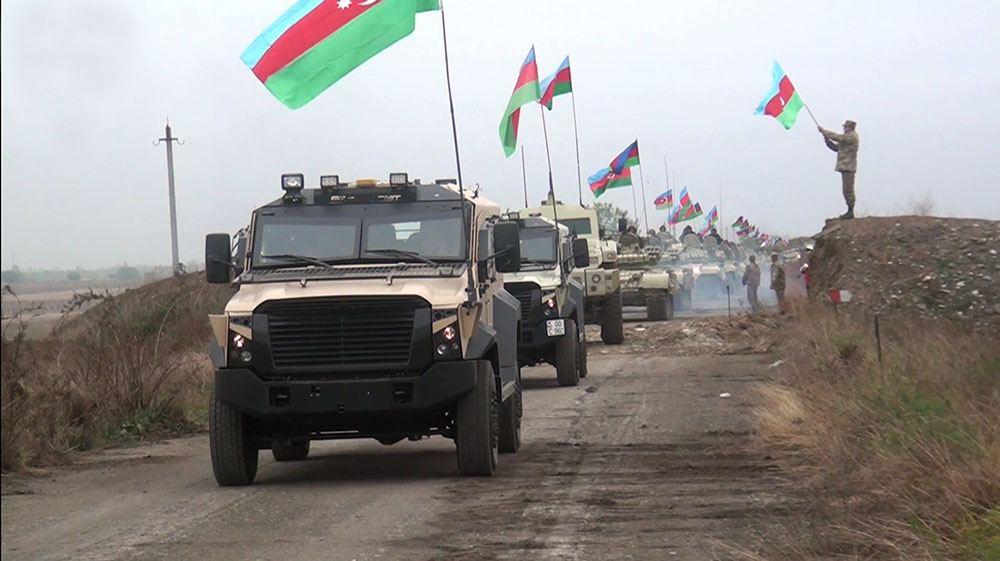 Azerbaijani flag hoisted in Aghdam [PHOTO/VIDEO]