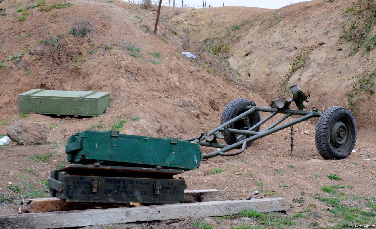 Destroyed Armenian positions firing at Azerbaijani army during recent hostilities shown [PHOTO]