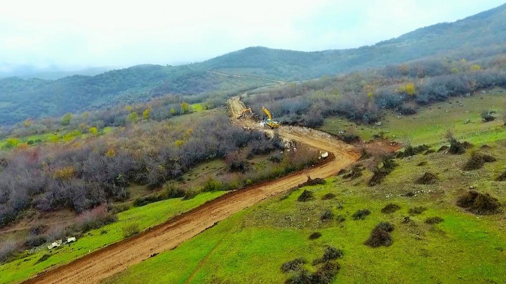 Azerbaijan builds new Fuzuli-Shusha highway [PHOTO]