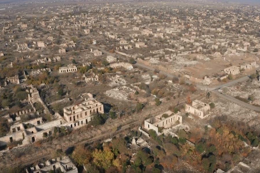 Aghdam district of Azerbaijan after 27 years of Armenian occupation [VIDEO]