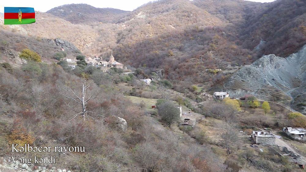 Azerbaijan shows footage of Kalbajar's Vang village [VIDEO]
