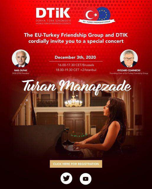 Turan Manafzade to give virtual concert [VIDEO]