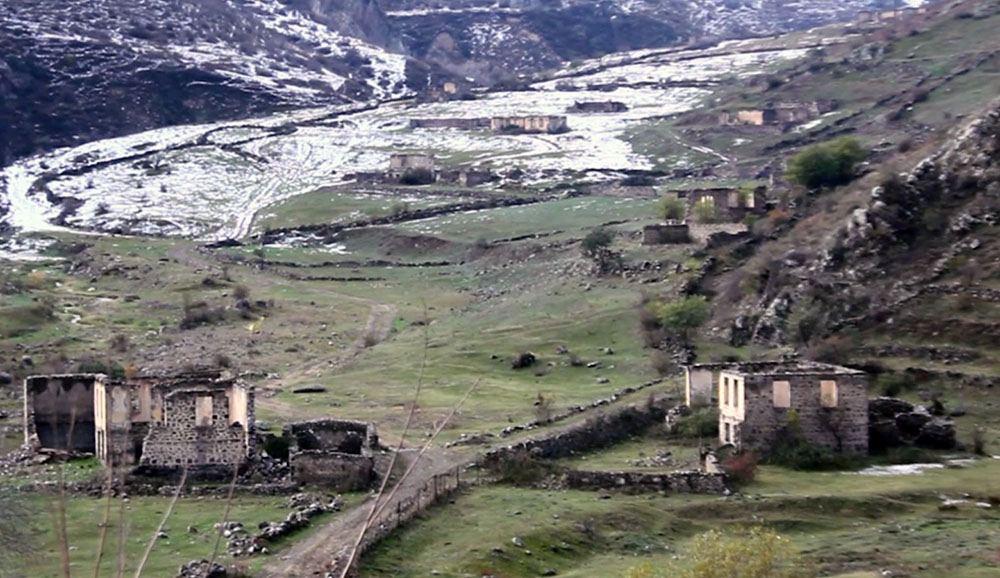 Azerbaijan shows video footages from Husulu, Malibey villages of Lachin district [VIDEO]