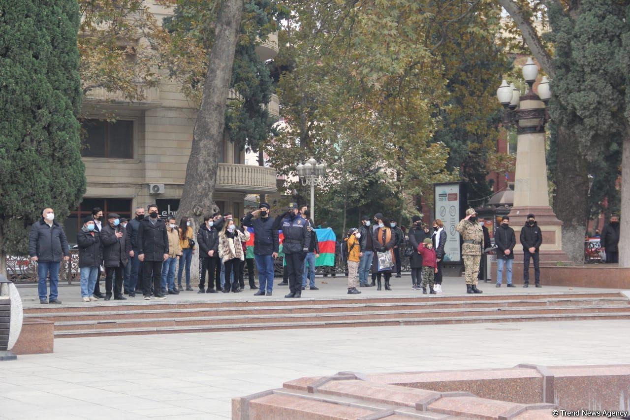 Ganja honors memory of martyrs of Azerbaijan's Patriotic War [PHOTO]