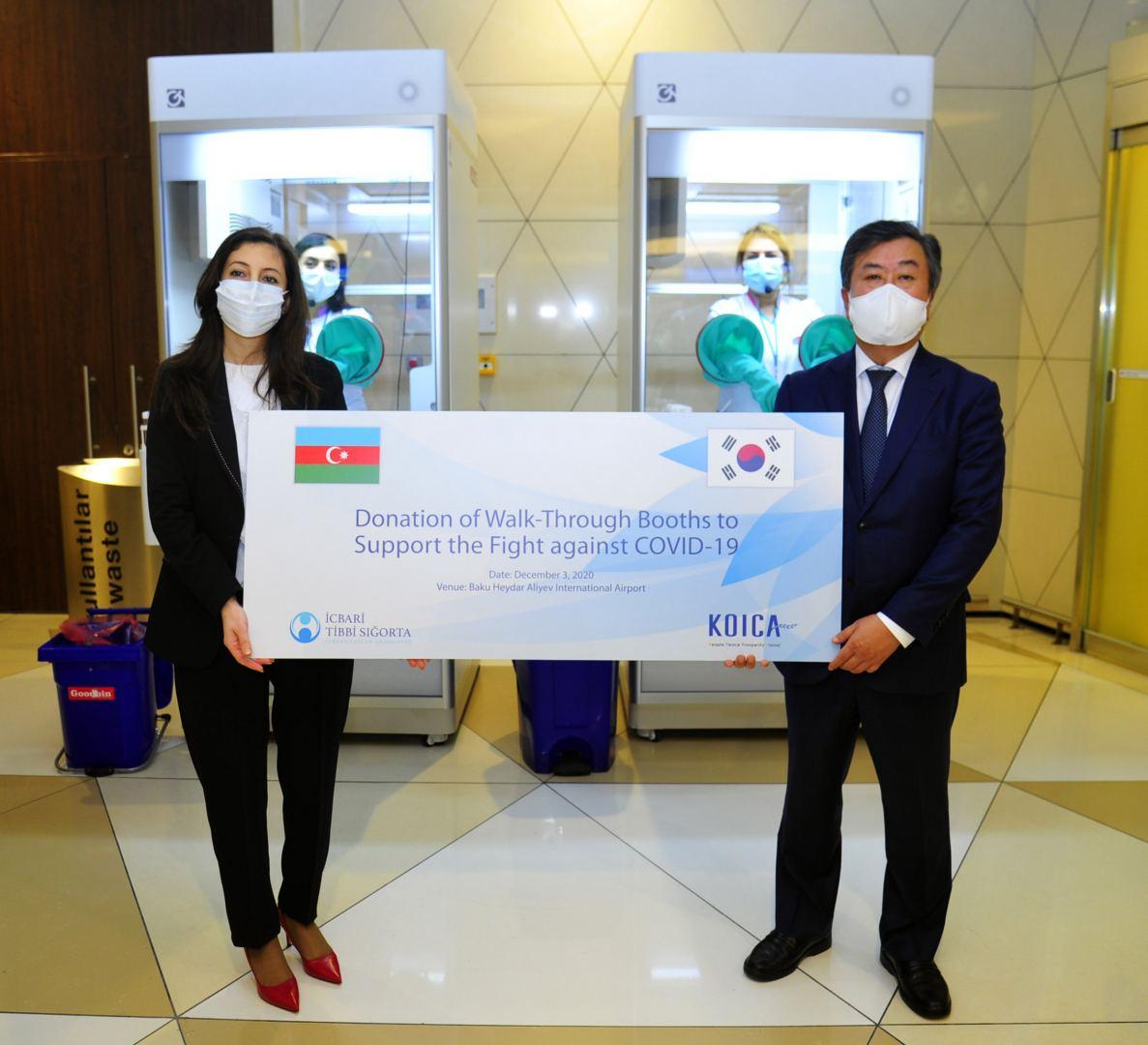 Korean government donates glove boxes to Azerbaijan for COVID-19 examination [PHOTO]