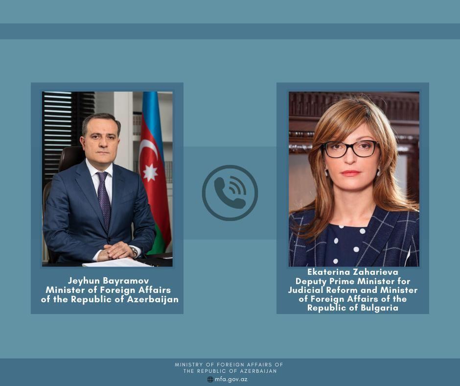 Azerbaijani, Bulgarian FMs discuss bilateral cooperation