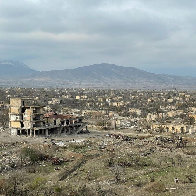 Azerbaijan’s Aghdam now known as "ghost town" – Italian official [PHOTO]