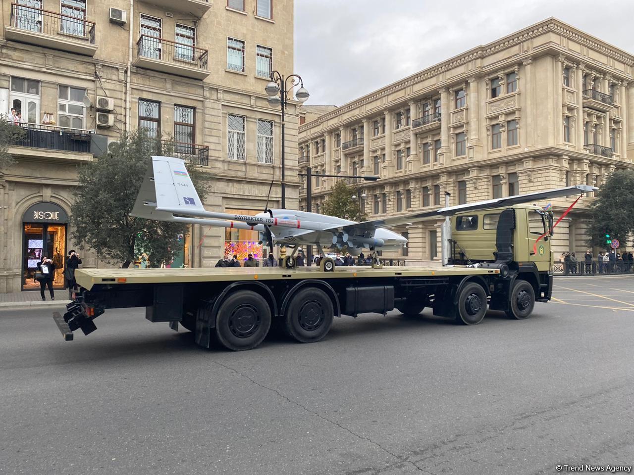 Azerbaijan to demonstrate UAVs during Karabakh war victory parade