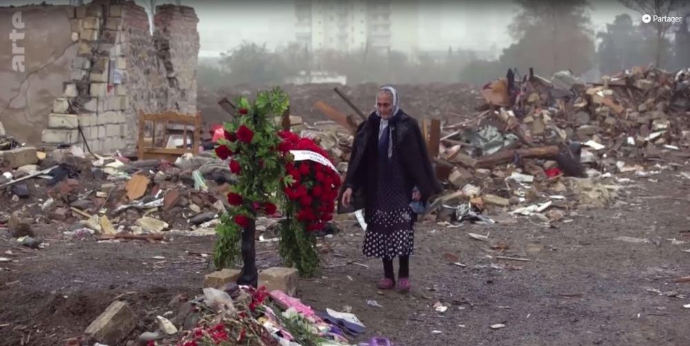 ARTE TV shows footage of Azerbaijani cities attacked by Armenia during 44-day war [PHOTO/VIDEO]