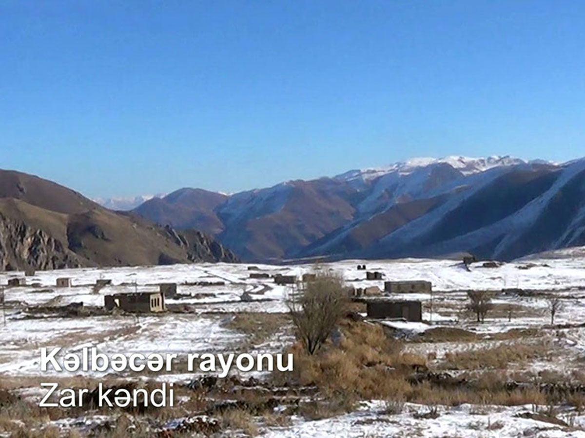 Azerbaijan unveils footage from Zar village of liberated Kalbajar region [VIDEO]