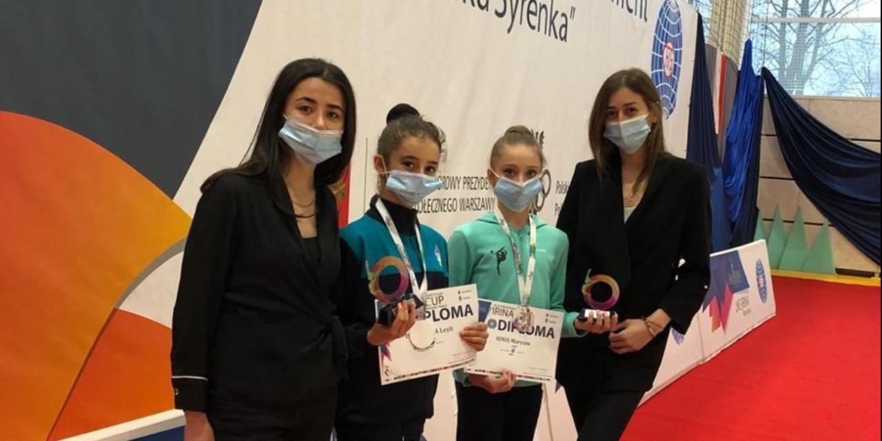 Azerbaijani gymnasts win silver, bronze medals in Poland