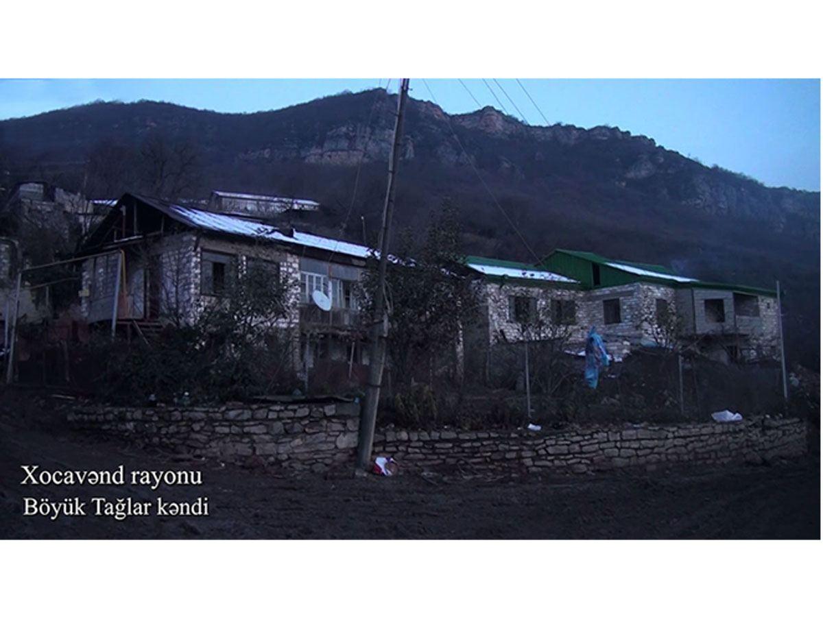 Azerbaijan shows footage from Boyuk Taglar village of Khojavend district [VIDEO]