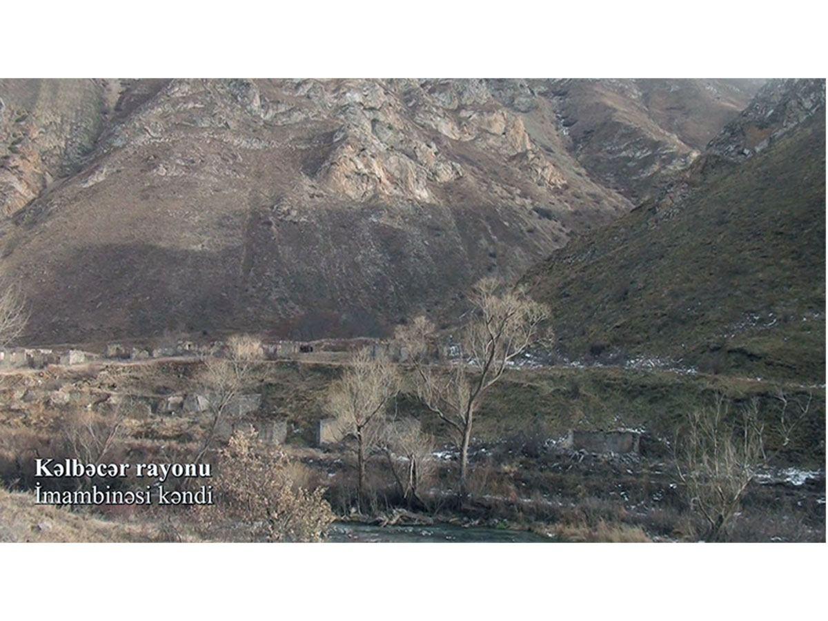 Azerbaijan releases video from Imambinasi village in liberated Kalbajar