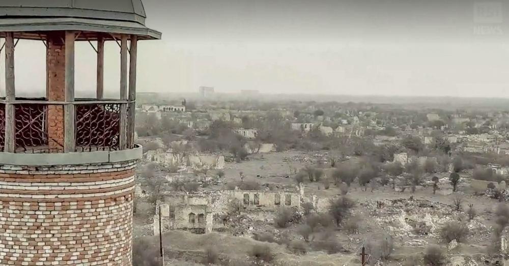 Swiss RSI TV and radio channel prepares reportage from Azerbaijan's Aghdam, Fuzuli [PHOTO/VIDEO]