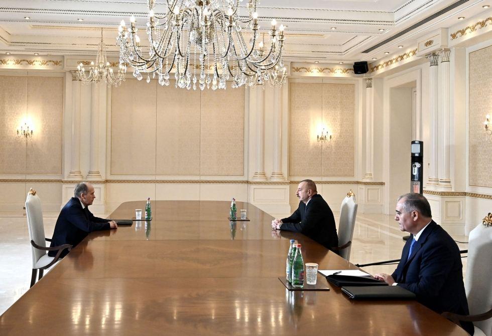 Azerbaijani President, director of Russian Federal Security Service discuss regional situation