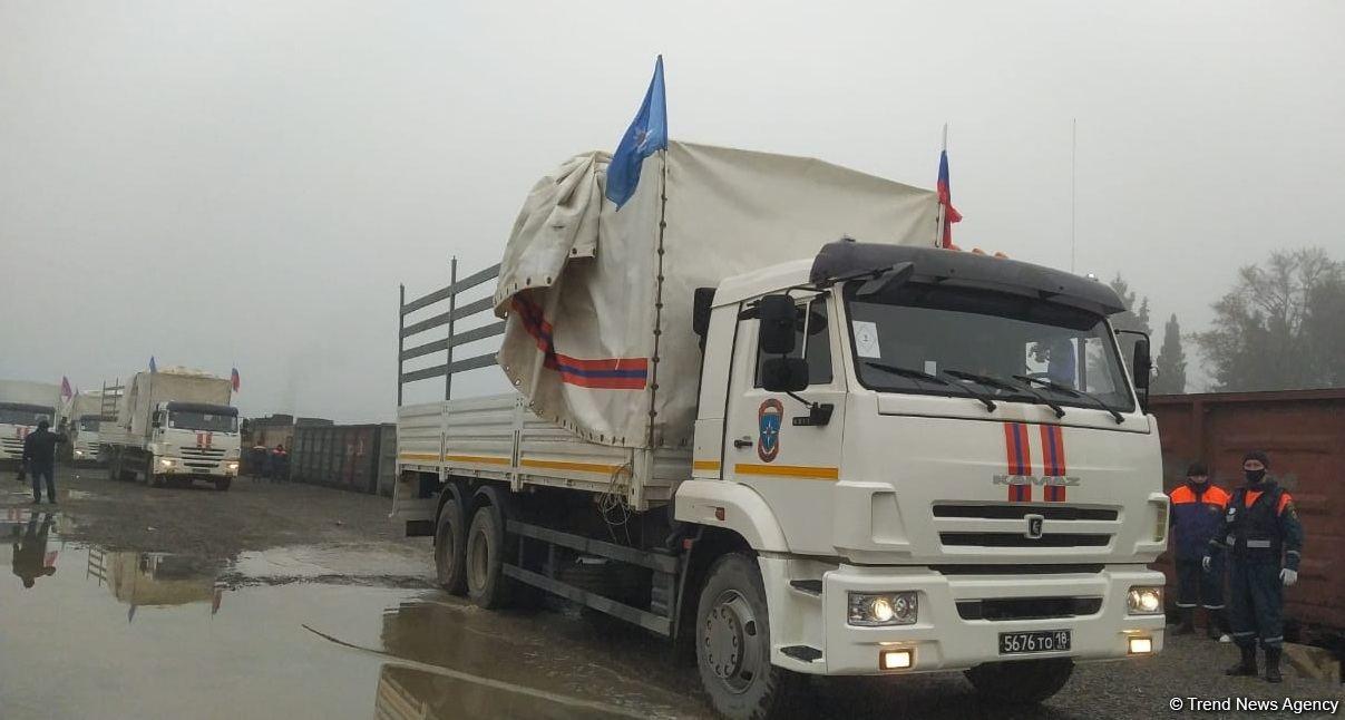 Russian humanitarian cargo delivered to Karabakh [PHOTO]