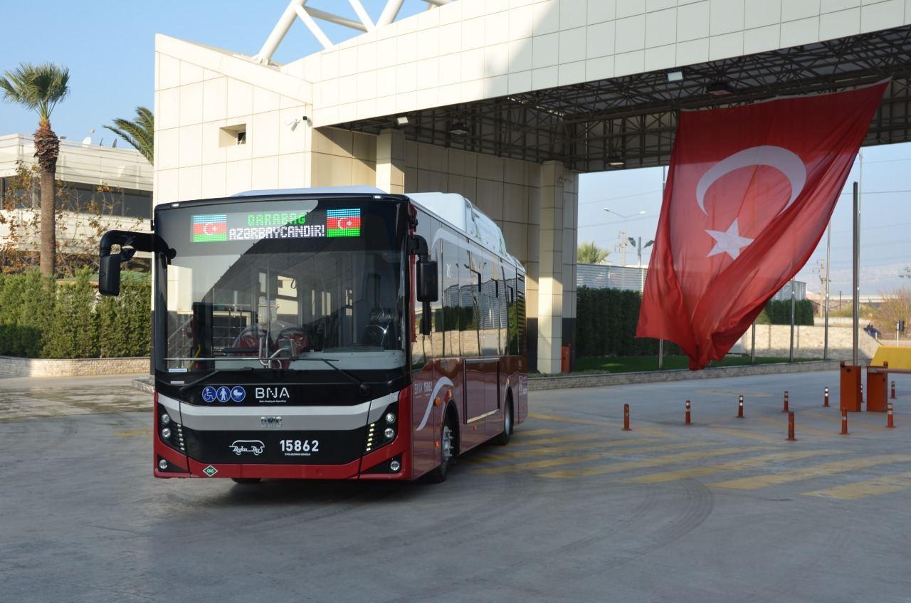 Azerbaijan to import hundreds of modern Turkish buses [PHOTO]