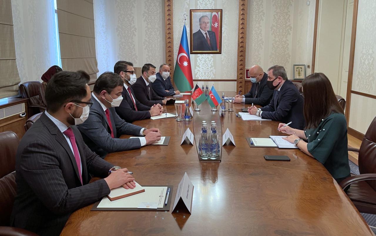 Azerbaijani, Afghan senior officials mull further economic, security, transport cooperation