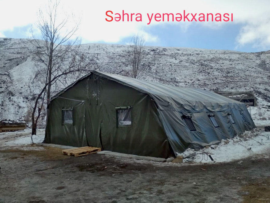 Azerbaijan continues to provide logistic support to troops deployed in liberated lands [PHOTO/VIDEO]