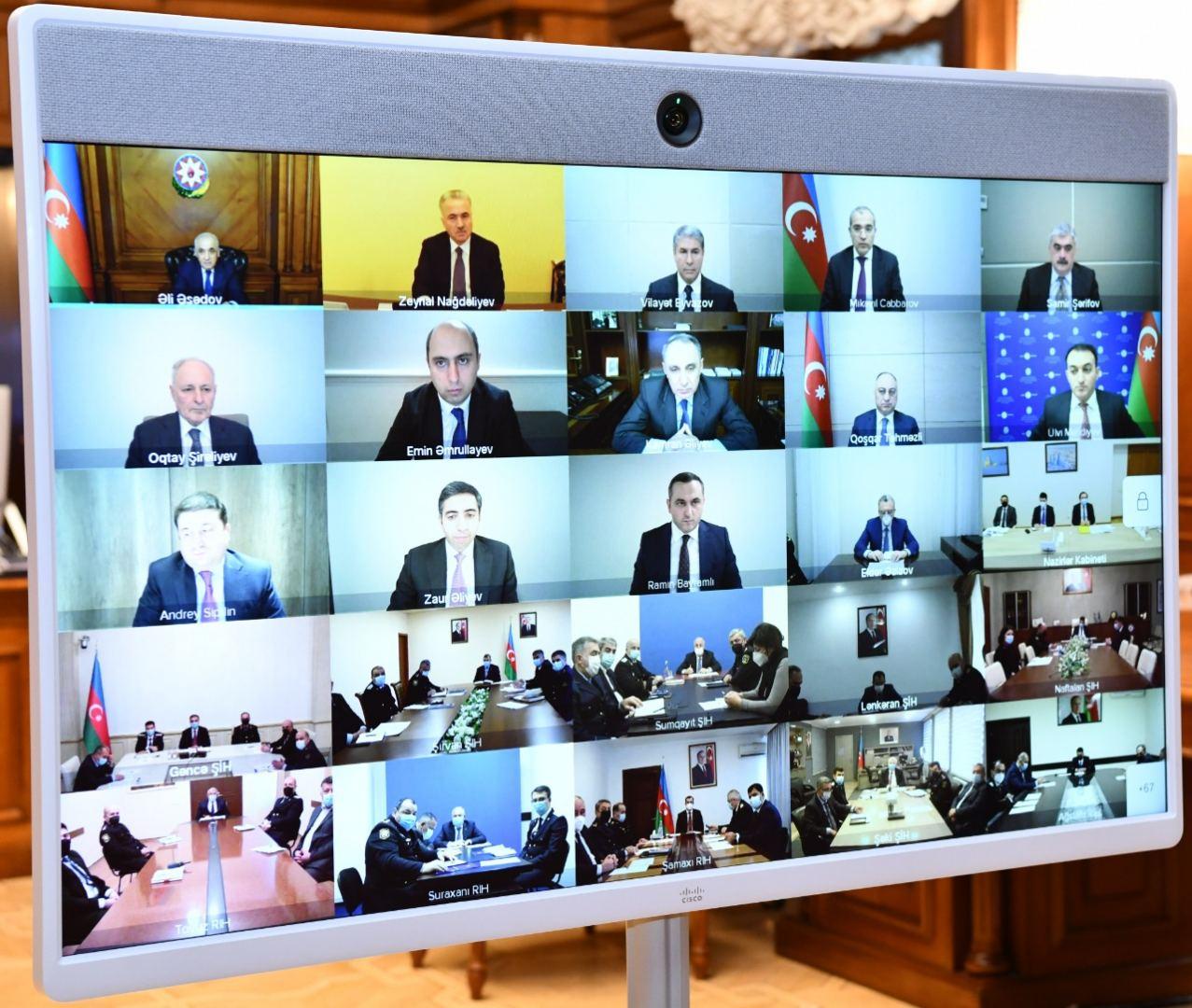 Azerbaijani Operational Headquarters discusses strict quarantine regime [PHOTO] - Gallery Image