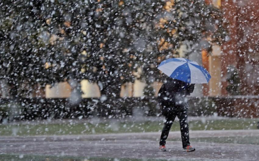 Sleet expected in Baku