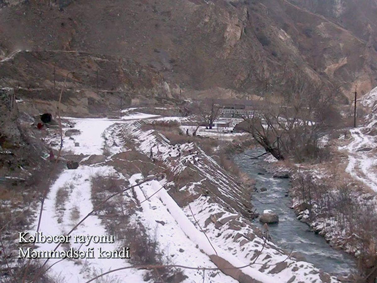 Azerbaijan's MoD shares footage of Kalbajar's Mammadsafi village