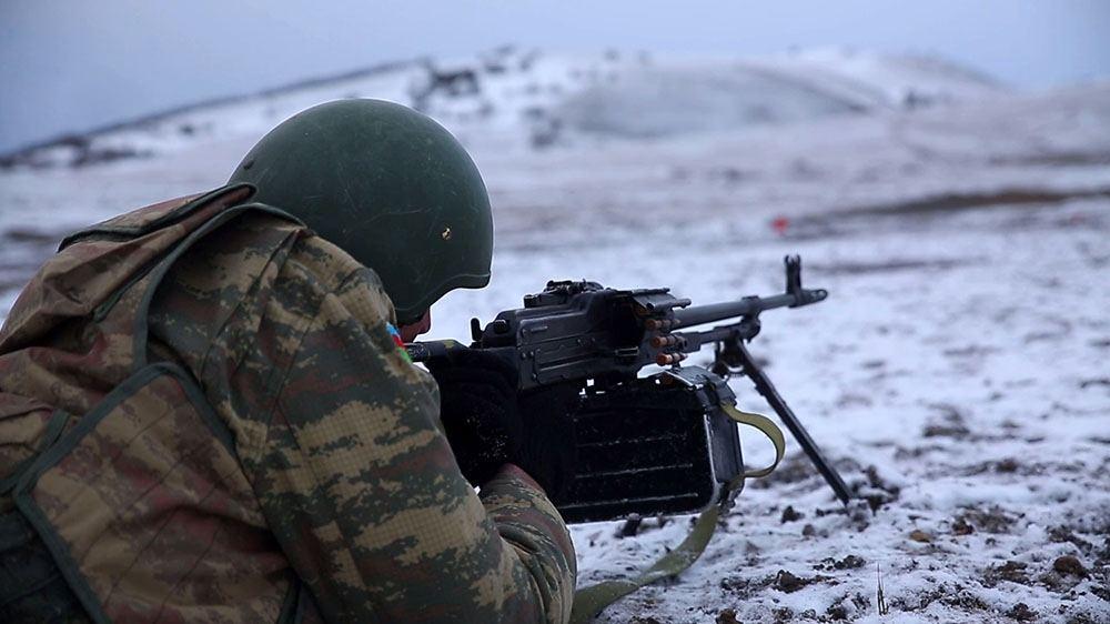Azerbaijani servicemen undergo practical training under 2020 Combat Training Plan