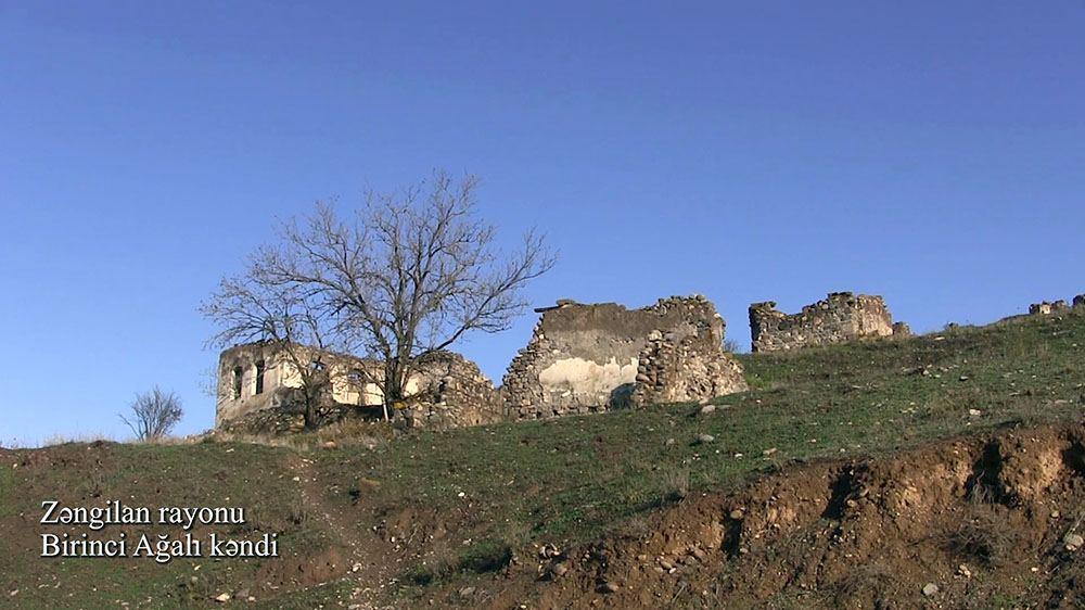 Azerbaijan shows footage from Birinji Agali village of Zangilan district [PHOTO/VIDEO]