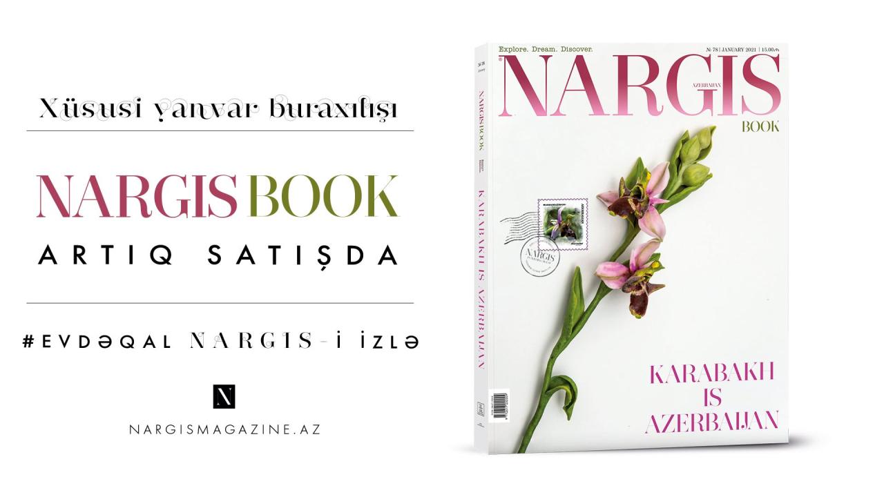 Nargis Book: Special issue dedicated to Karabakh [VIDEO]