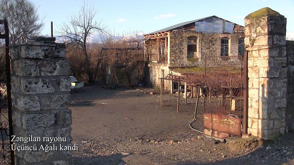 Azerbaijan shows video footage from Uchunju Agali village of Zangilan district [PHOTO/VIDEO]