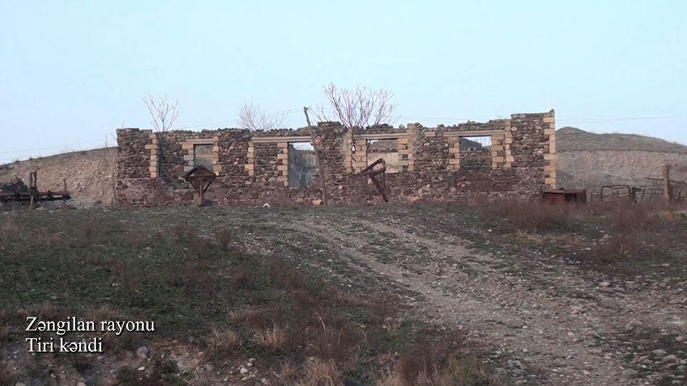 Azerbaijan shows video footage from Tiri village of Zangilan district [PHOTO/VIDEO]