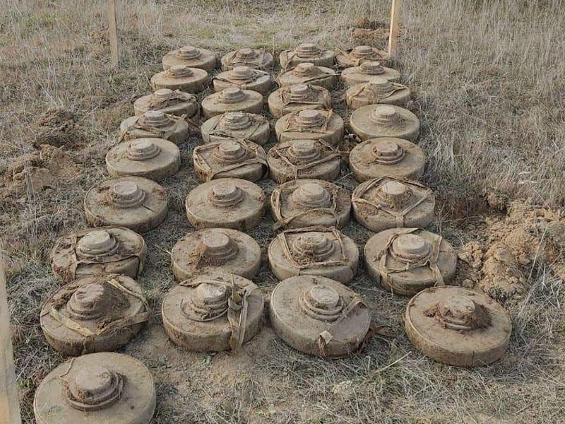 ANAMA seizes large amount of unexploded munitions, mines between Sep 2020 - Jan 2021 [PHOTO]