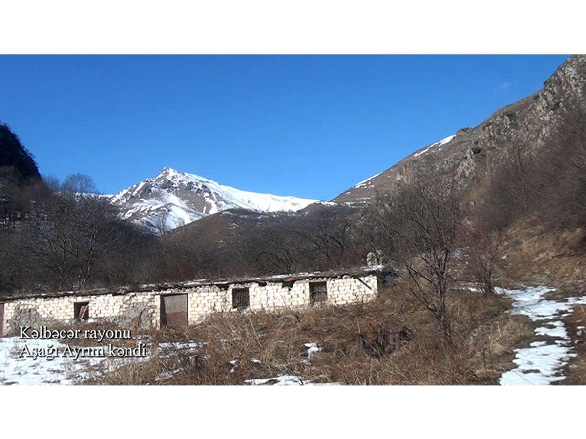 Azerbaijan shows video footage from Ashagi Ayrim village of Kalbajar district [PHOTO/VIDEO]